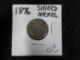 G11  AG/G  Nickel 1876 - Shield