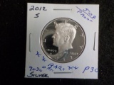 P30  Proof  Half Dollar 2012-S Kennedy - 90% Silver ***RARE DATE***