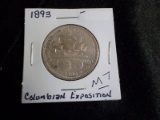 M7  EF  Half Dollar 1893 Columbian Expo