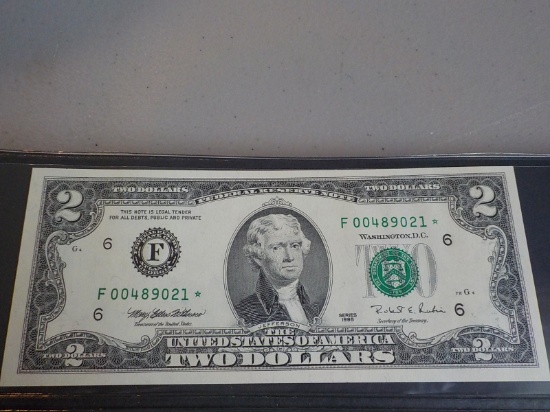M53 UNC 1995 $2.00 Green Seal