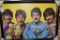 COLORED POSTER OF THE 4 BEATLES..EARLY YEARS 27 X 40
