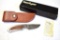 KERSHAW FIXED BLADE KNIFE IN ORIGINAL BOX, KAI JAPAN MARKED