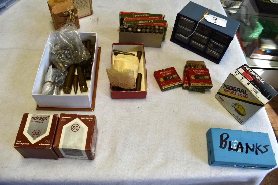 LARGE LOT VINTAGE AMMUNITION, VARIOUS CALIBERS