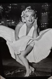 FAMOUS MARILYN MONROE POSE OVER REGISTER WITH WHITE DRESS FLARE
