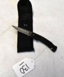 BUCK FOLDING KNIFE MODEL 444 N SIGNED CJ AND CHUCK BUCK '03
