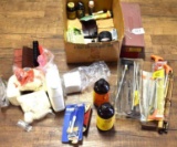 LOT OF GUN CLEANING SUPPLIES AND KITS