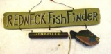 REDNECK FISH FINDER SIGN