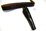 HUNTER LEATHER HOLSTER RIG AND CARTRIDGE BELT