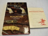 HARD COVER COFFEE TABLE BOOKS: WINCHESTER AND COLT