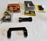 LOT OF MISC SCOPE MOUNT RINGS AND MOUNTS