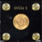 1955 Gold 5 Peso CH BU