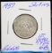1937 Silver Shilling GB 1st Year of Type Lustrous