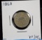 1868 Shield Nickel VF XF