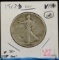 1917-D Walking Half Dollar OBV VF PLUS