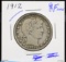 1912 Barber Half Dollar Fine