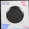 1838 Large Cent XF AU Cornet Head