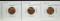 1951 PDS Lincoln Cents GEM BU  Red