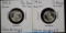 1952 & 1961 Swiss 1/2 Francs GEM BU