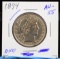 1894 Barber Half Dollar AU Plus Nice Coin