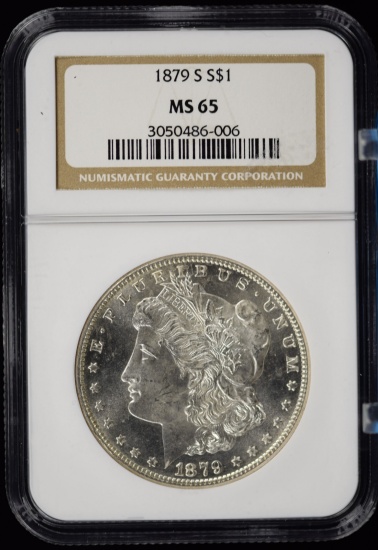 1879-S Morgan Dollar NGC MS-65