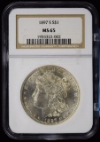 1897-S Morgan Dollar NGC MS-65