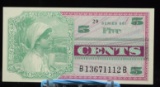 5 Cent Vietnam Series 661 MPC B13671112B GEM CU Only in Vietnam