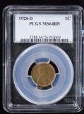 1928-D Lincoln Cent PCGS MS64 BN