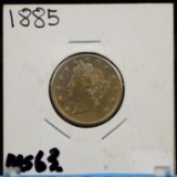 1885 V-Nickel CH UNC Golden Tone