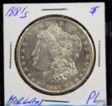 1881-S Morgan Dollar PL Fields Good Contrast