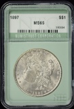 1897 Morgan Dollar NTC GEM BU