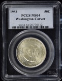 1952 Washington Carver Commen Half Dollar PCG MS-64