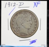 1912-D Barber Half Dollar XF