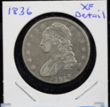 1836 Capped Bust Half Dollar Extremely Fine Detail