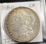 1880-O Morgan Dollar Toned Rim CH