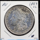 1883-CC Morgan Dollar AU PLUS