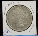 1882-O Morgan Dollar AU