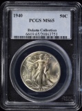 1940 Walking Half Dollar PCGS MS-65 Dakota Collection