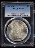 1883-CC Morgan Dollar PCGS MS-64