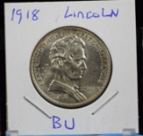 1918 Lincoln Commen Half Dollar Uncirculated