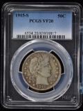 1915-S Barber Half Dollar PCGS VF-20