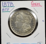 1878 8TF Morgan Dollar BU