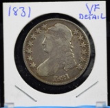 1831 Capped Bust Half Dollar Very Fine Detail