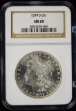 1879-S Morgan Dollar NGC MS-65