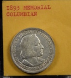 1893 Columbian Commen Half Dollar UNC  Plus