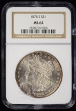 1878-S Morgan Dollar NGC MS-64