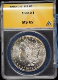 1882-O Morgan Dollar ANACS MS-62