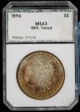 1896 Morgan Dollar PCI CH UNC