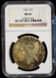 1922 Peace Dollar  NGC MS-63