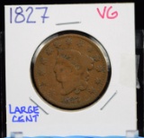 1827 Large Cent VG