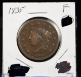 1835 Large Cent Fine